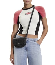 GUESS CALEBRA Mini bolso de hombro NEGRO - Bolsos Mujer - 5