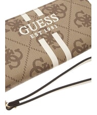GUESS LAUREL 2 Cartera grande con cremallera LOGOTIPO DE LECHE - Carteras Mujer - 3
