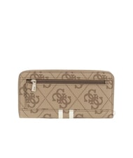 GUESS LAUREL 2 Cartera grande con cremallera LOGOTIPO DE LECHE - Carteras Mujer - 4