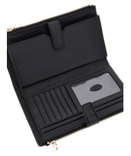 GUESS VALLA Cartera grande acolchada NEGRO - Carteras Mujer - 2