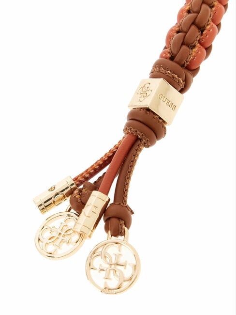 4G LOGO Llavero con dijes COGNAC MULTI - Llaveros