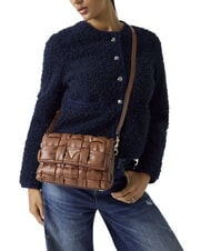 GUESS MARION Bolso de hombro tejido con correa para el hombro ROJO - Bolsos Mujer - 4