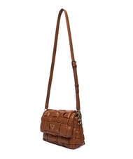 GUESS MARION Bolso de hombro tejido con correa para el hombro COGNAC - Bolsos Mujer - 4