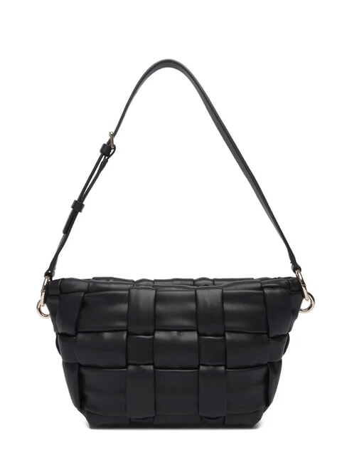 MARION Bolso de hombro tejido NEGRO - Bolsos Mujer