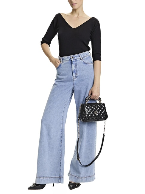 GIULLY Bolso acolchado con bandolera NEGRO - Bolsos Mujer