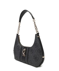 GUESS ERENIA Bolso de hombro con logotipo 4G en toda la superficie bolsa de asas Vikky Large Roo Coalog - Bolsos Mujer - 2