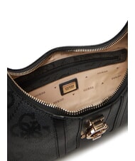 GUESS ERENIA Bolso de hombro con logotipo 4G en toda la superficie bolsa de asas Vikky Large Roo Coalog - Bolsos Mujer - 6