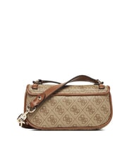 GUESS DEA Bolso bandolera peque&ntilde;o con solapa LOGOTIPO DE LECHE - Bolsos Mujer - 4