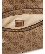 GUESS DEA Bolso bandolera peque&ntilde;o con solapa LOGOTIPO DE LECHE - Bolsos Mujer - 6