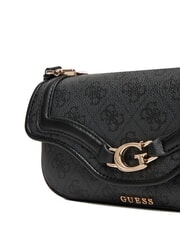 GUESS DEA Bolso bandolera pequeño con solapa bolsa de asas Vikky Large Roo Coalog - Bolsos Mujer - 3