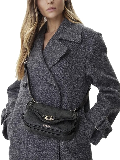 DEA Bolso bandolera pequeño con solapa bolsa de asas Vikky Large Roo Coalog - Bolsos Mujer