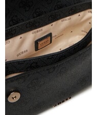 GUESS DEA Bolso bandolera pequeño con solapa bolsa de asas Vikky Large Roo Coalog - Bolsos Mujer - 6