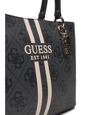 GUESS NOELLE Bolso de hombro estampado bolsa de asas Vikky Large Roo Coalog - Bolsos Mujer - 3