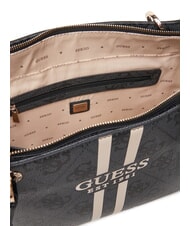 GUESS NOELLE Bolso de hombro estampado bolsa de asas Vikky Large Roo Coalog - Bolsos Mujer - 5