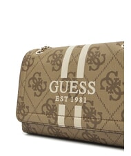GUESS NOELLE 2 Bolso de hombro con logotipo, bolso bandolera LOGOTIPO DE LECHE - Bolsos Mujer - 3