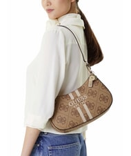 GUESS NOELLE Bolso de hombro con logo estampado LOGOTIPO DE LECHE - Bolsos Mujer - 5