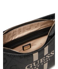 GUESS NOELLE Bolso de hombro con logo estampado bolsa de asas Vikky Large Roo Coalog - Bolsos Mujer - 5