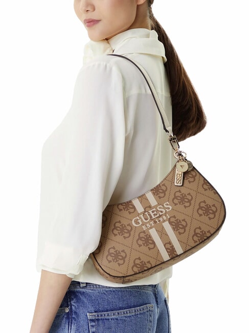 NOELLE Bolso de hombro con logo estampado bolsa de asas Vikky Large Roo Coalog - Bolsos Mujer