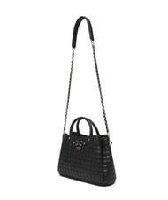 GUESS NADIRA Bolso acolchado con bandolera NEGRO - Bolsos Mujer - 4