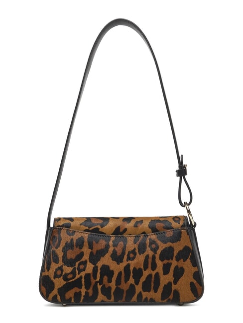 DOMITILLA Bolso de hombro de piel St. Animalier leopardo - Bolsos Mujer
