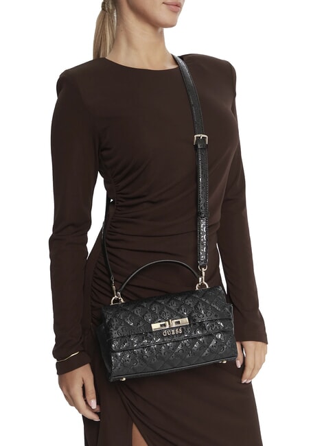 IDRA Bolso de mano con bandolera NEGRO - Bolsos Mujer