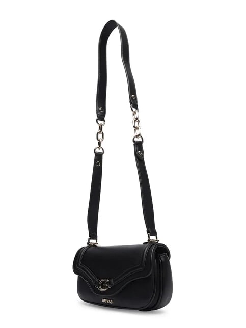 DEA Bolso de hombro con solapa NEGRO - Bolsos Mujer
