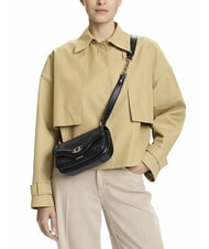 GUESS DEA Bolso de hombro con solapa NEGRO - Bolsos Mujer - 5