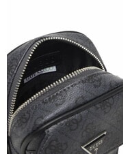 GUESS MILANO Mini bolso con estampado del logotipo 4G NEGRO - Bandoleras Hombre - 6