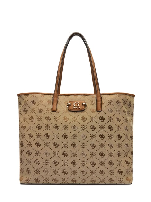 NEDA Bolso shopper de tejido jacquard LOGOTIPO DE LECHE - Bolsos Mujer