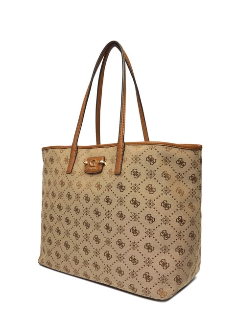 NEDA Bolso shopper de tejido jacquard LOGOTIPO DE LECHE - Bolsos Mujer