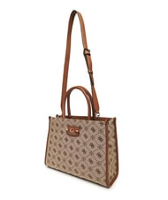 GUESS NEDA Bolso tote de tela jacquard LOGOTIPO DE LECHE - Bolsos Mujer - 4