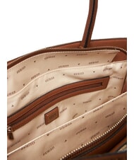 GUESS NEDA Bolso tote de tela jacquard LOGOTIPO DE LECHE - Bolsos Mujer - 6