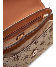 GUESS NEDA Bolso de tejido jacquard de doble funci&oacute;n LOGOTIPO DE LECHE - Bolsos Mujer - 6