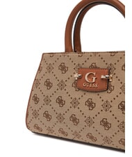 GUESS NEDA Bolso de mano de tejido jacquard LOGOTIPO DE LECHE - Bolsos Mujer - 3