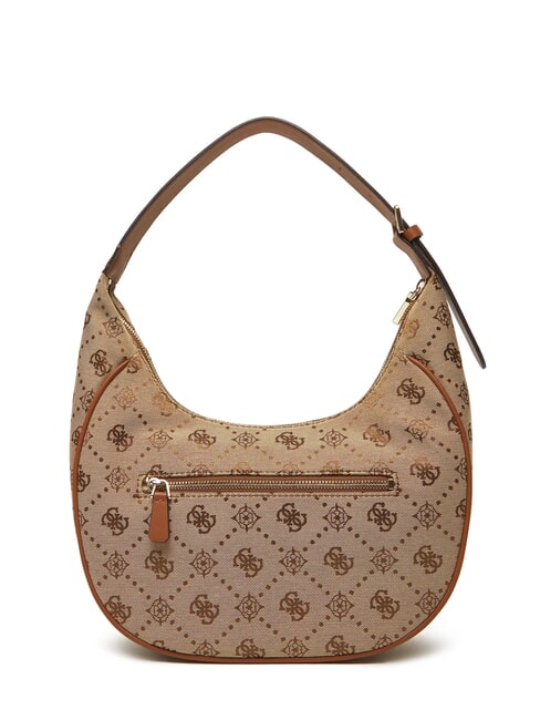 NEDA Bolso de hombro tipo hobo de tejido jacquard LOGOTIPO DE LECHE - Bolsos Mujer