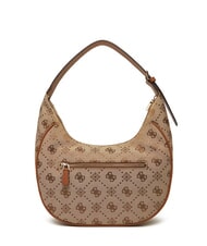 GUESS NEDA Bolso de hombro tipo hobo de tejido jacquard LOGOTIPO DE LECHE - Bolsos Mujer - 2