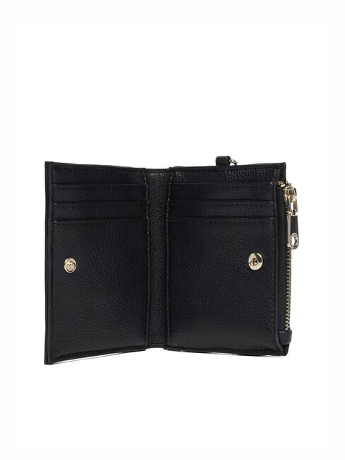 4G LOGO Tarjetero con mosquet&oacute;n para llaves NEGRO - Carteras Mujer