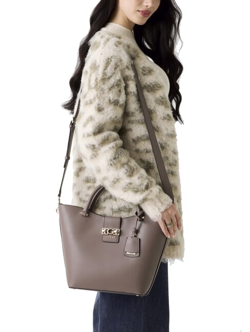 JANE Bolso de mano con bandolera loto - Bolsos Mujer