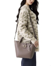 GUESS JANE Bolso de mano con bandolera loto - Bolsos Mujer - 5