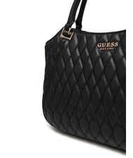 GUESS VALLA Bolso acolchado con bandolera NEGRO - Bolsos Mujer - 3