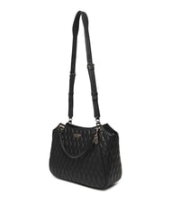 GUESS VALLA Bolso acolchado con bandolera NEGRO - Bolsos Mujer - 4