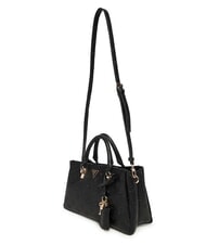 GUESS TISHA Bolso de mano con bandolera logotipo negro - Bolsos Mujer - 4