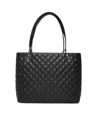 GUESS IDRA Bolso shopper acolchado de hombro NEGRO - Bolsos Mujer - 4