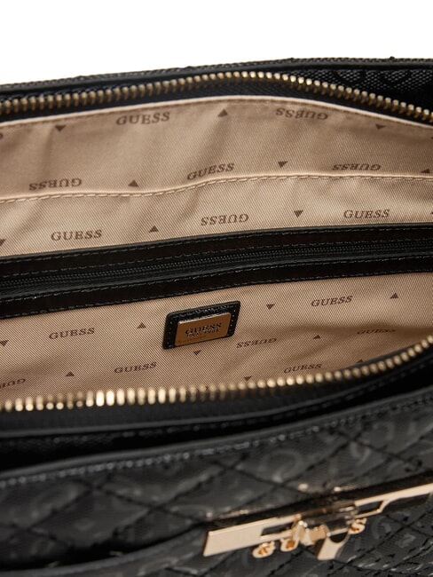 IDRA Bolso shopper acolchado de hombro NEGRO - Bolsos Mujer