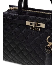 GUESS IDRA Bolso acolchado con bandolera NEGRO - Bolsos Mujer - 4