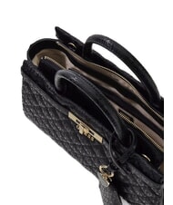 GUESS IDRA Bolso acolchado con bandolera NEGRO - Bolsos Mujer - 5