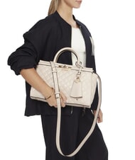 GUESS IDRA Bolso acolchado con bandolera NEGRO - Bolsos Mujer - 6