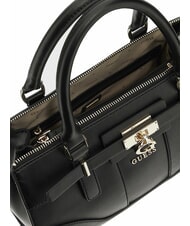 GUESS GREYSON Bolso de mano con bandolera NEGRO - Bolsos Mujer - 5