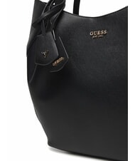 GUESS AMORETTE Bolso de hombro con clutch NEGRO - Bolsos Mujer - 7