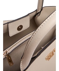 GUESS AMORETTE Bolso de mano con bandolera gris topo claro - Bolsos Mujer - 6